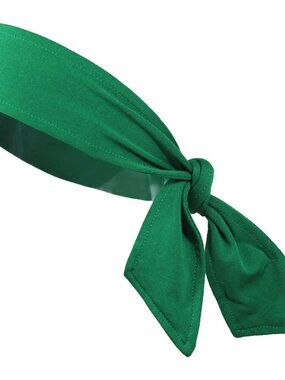 Headbands Tie on Headband for Women Men Running Athletic Hair Head Band Elastic